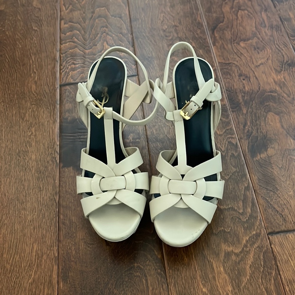 Saint Lauren platform sandals
